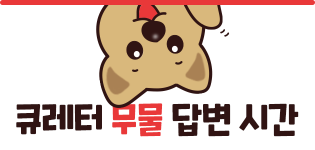 보스님이 큐레터에게 궁금하셨던 모든 것!